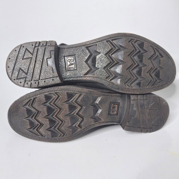 CAT Footwear Kearny NEW Black Leather Engineer Boot Size 10 - Picture 6 of 6